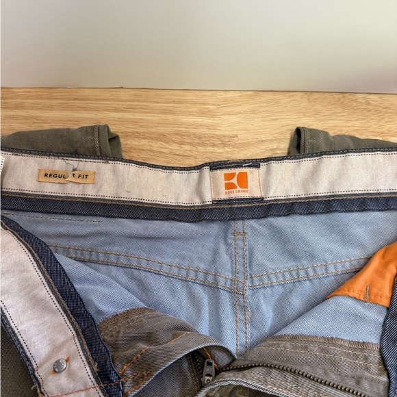 BOSS ORANGE Gray Classic Straight-Leg Jeans - Picture 3 of 4